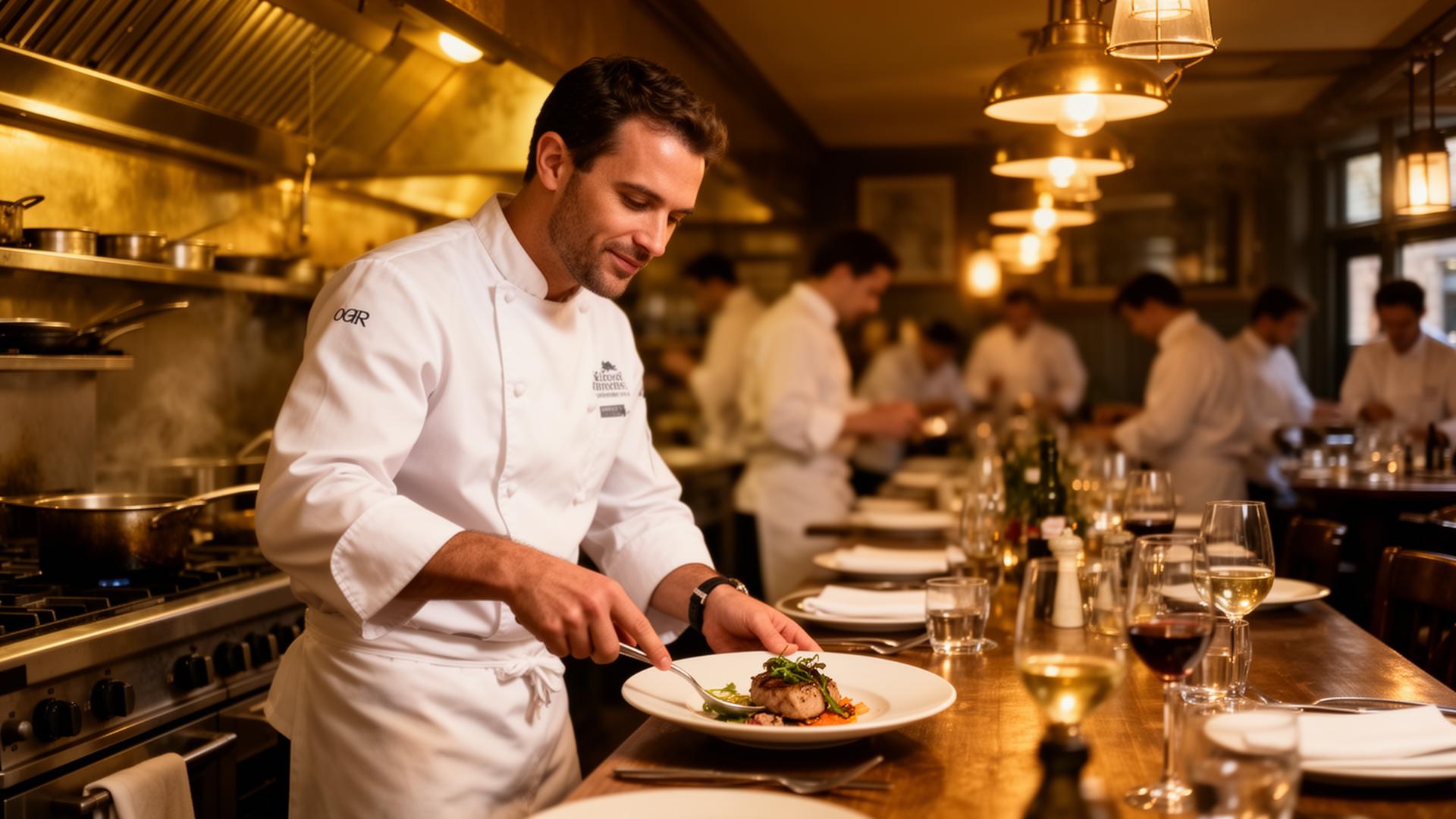 Kitchen hospitality professionals